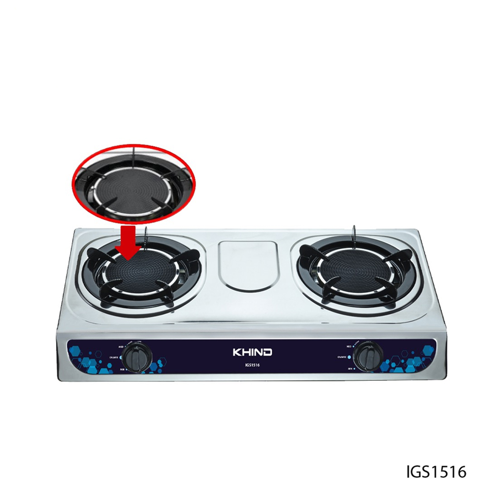 GAS STOVE TABLE 2Gas KHIND IGS1516
